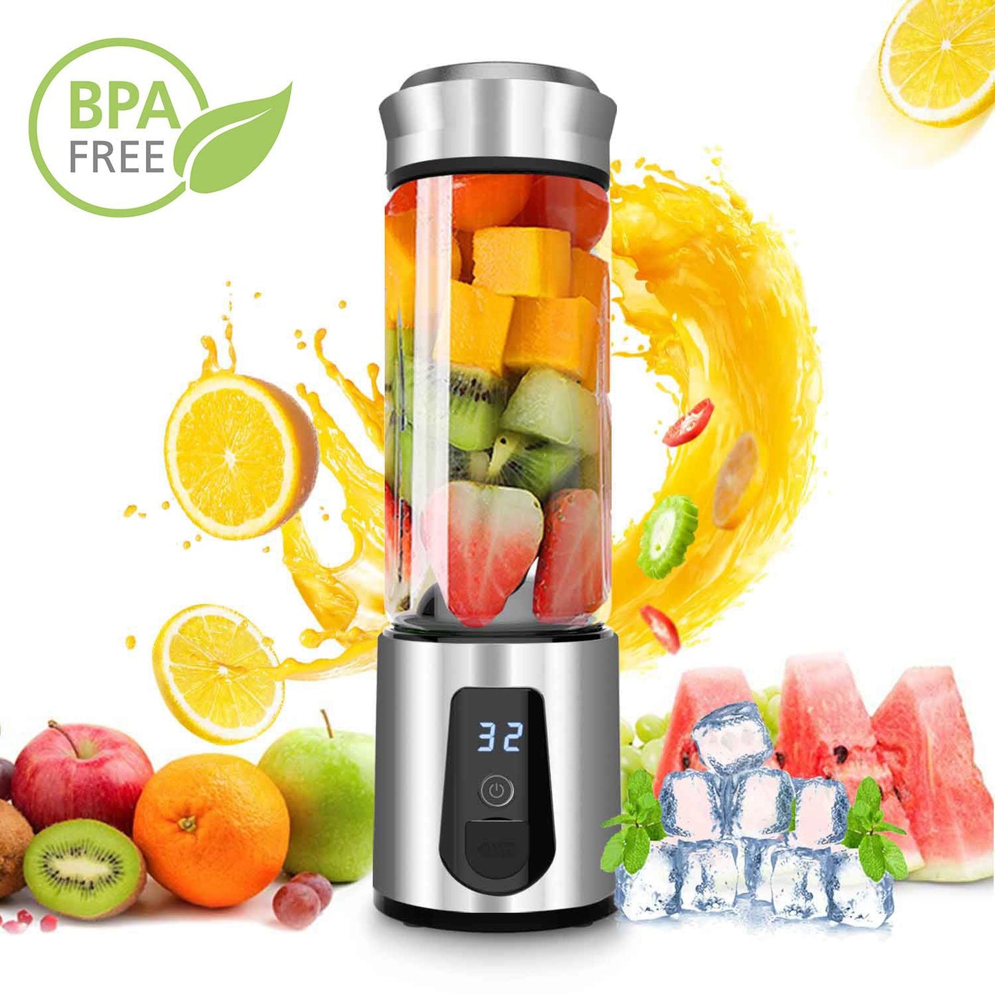 JuiceUp N Go-Portable Juicer And Smoothie Blender